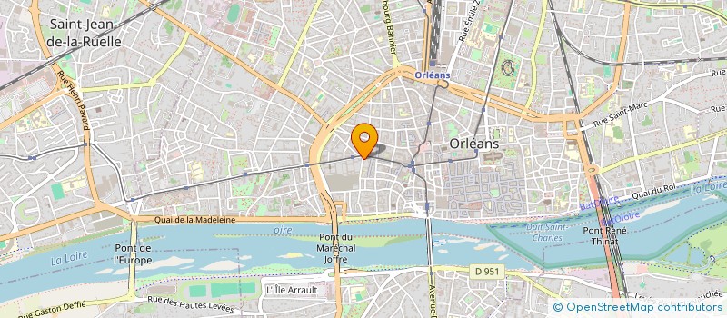 localisation de l'entreprise JE LAHIRE  ORLEANS