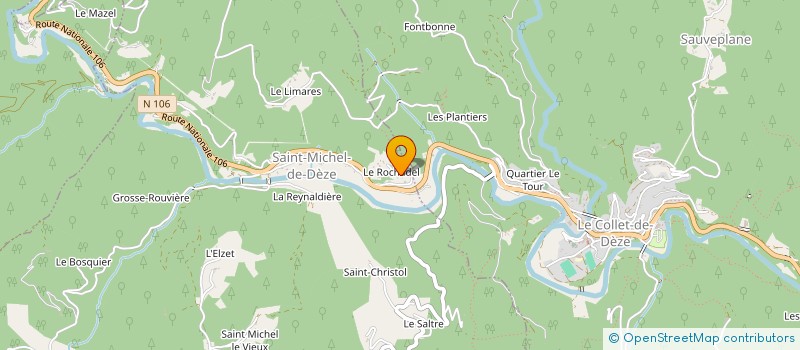 localisation de l'entreprise JE LIS DANS LA VALLEE  SAINT-MICHEL-DE-DEZE