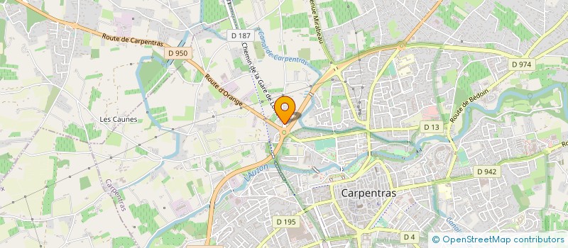 localisation de l'entreprise JE'MA LINGERIE  CARPENTRAS