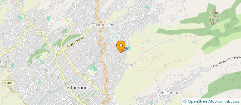 localisation de l'entreprise JE MA ROSE ALOE  LE TAMPON