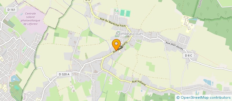 localisation de l'entreprise JE MAM'USE A RAIMBEAUCOURT  RAIMBEAUCOURT