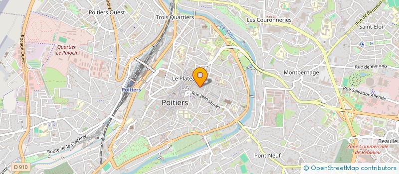localisation de l'entreprise JE ME SOUVIENS à POITIERS