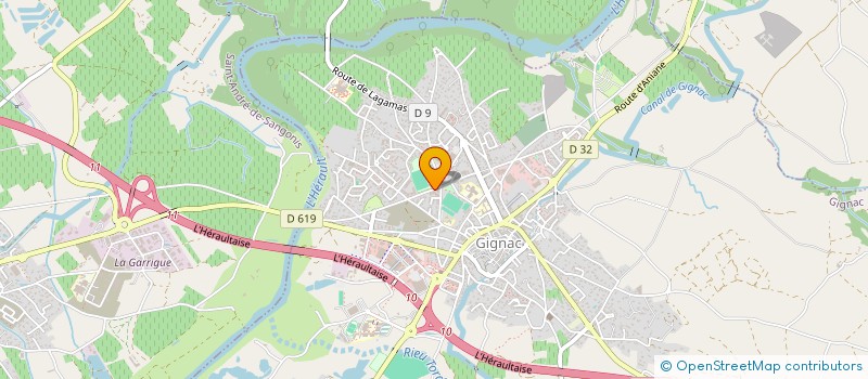 localisation de l'entreprise JE MISE SUR TOI  GIGNAC