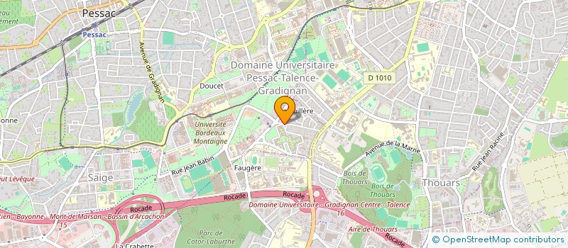 localisation de l'entreprise JE NETTOIE MA VILLE GIRONDE à PESSAC