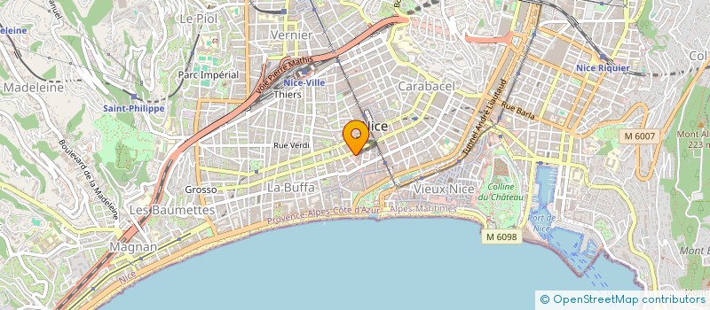 localisation de l'entreprise JE PENSE A TOI  NICE