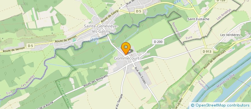 localisation de l'entreprise JE PEUX RIRE  MOUSSEAUX-SUR-SEINE