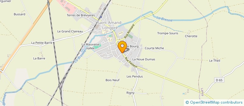 localisation de l'entreprise JE PILOTE MA VIE.COM à SAINT-AMAND-LONGPRE