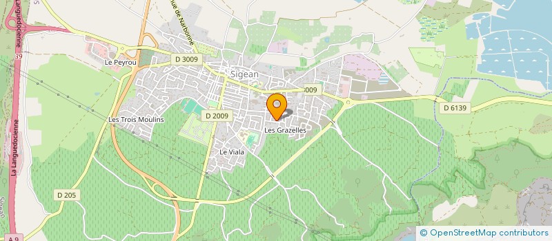 localisation de l'entreprise JE PORTE 1 CASQUE  SIGEAN