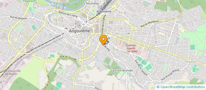 localisation de l'entreprise JE RENOV MA MAISON.COM à ANGOULEME
