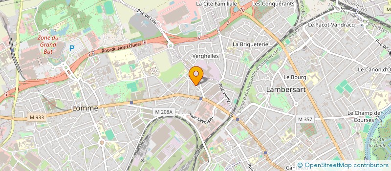 localisation de l'entreprise JE RENOVE à LILLE