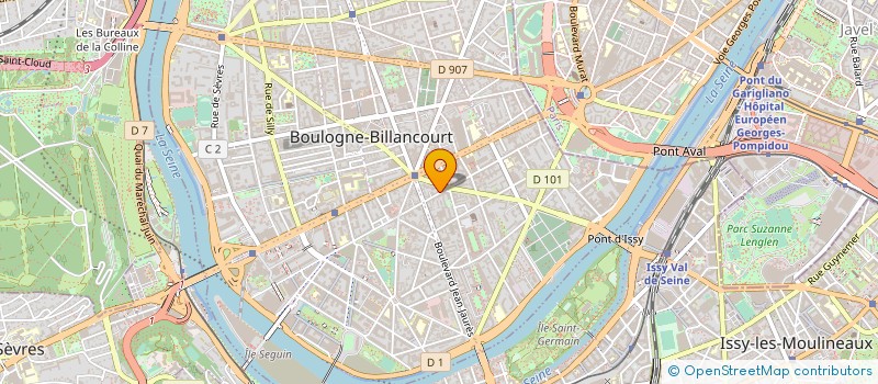 localisation de l'entreprise JE REVE DONC JE SUIS (JRDJS) à BOULOGNE-BILLANCOURT