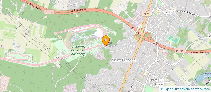 localisation de l'entreprise JE SAIS OU JE VAIS à PALAISEAU