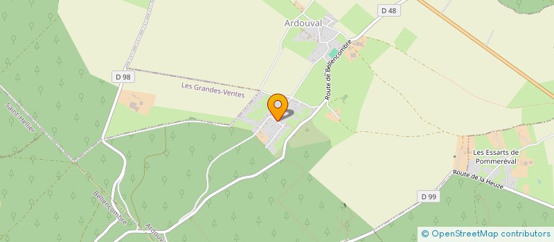 localisation de l'entreprise JE SUIS A VOTRE ECOUTE !  ARDOUVAL