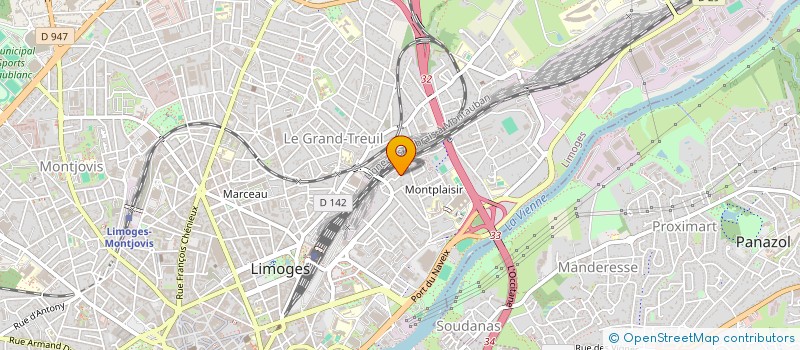 localisation de l'entreprise JE SUIS BIEN A L'ECOLE à LIMOGES