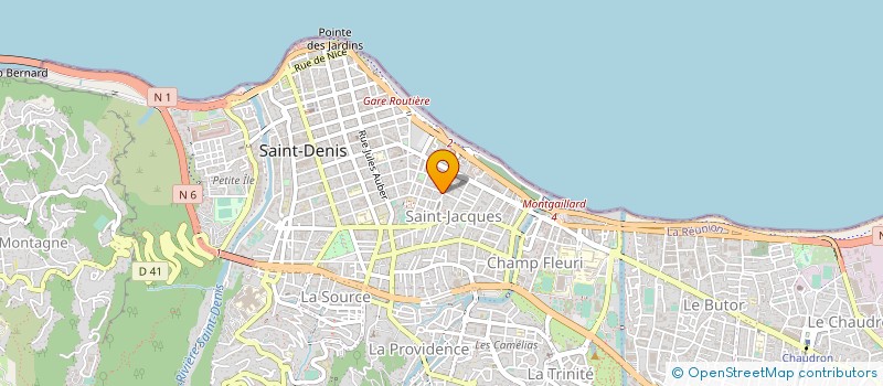 localisation de l'entreprise JE SUIS ICI à SAINT-DENIS