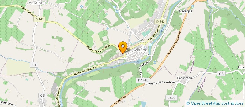 localisation de l'entreprise JE SUIS NEZ  VIANNE