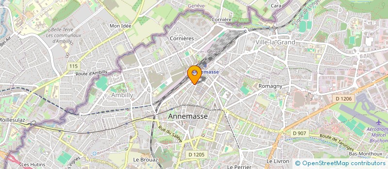 localisation de l'entreprise JE SUIS PASSE CHEZ SOUF à ANNEMASSE