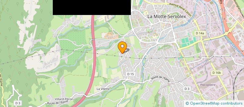 localisation de l'entreprise JE SUIS UKRAINE  LA MOTTE SERVOLEX