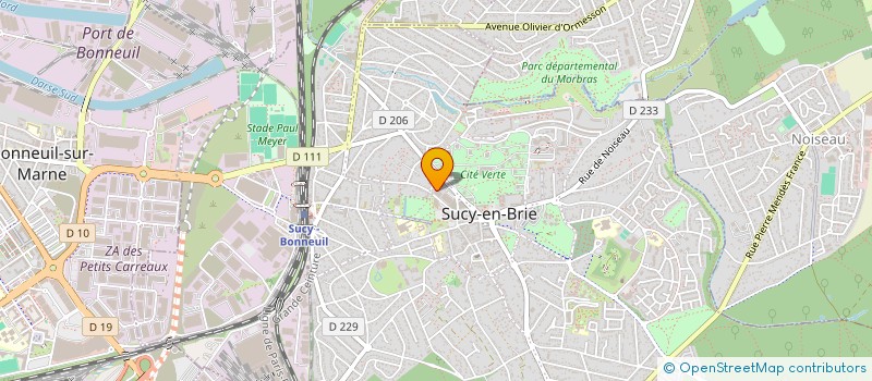 localisation de l'entreprise JE T'AI FAIT QUOI  SUCY-EN-BRIE