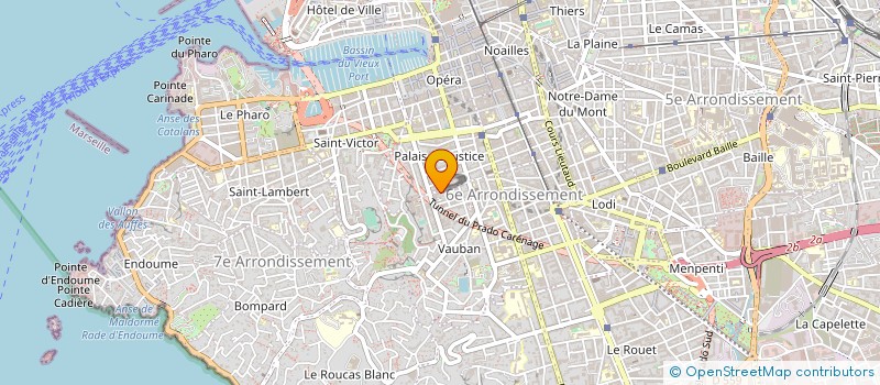 localisation de l'entreprise JE T'AIME à MARSEILLE