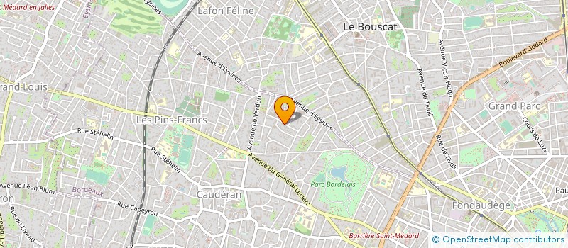 localisation de l'entreprise JE TE LIS à BEGLES