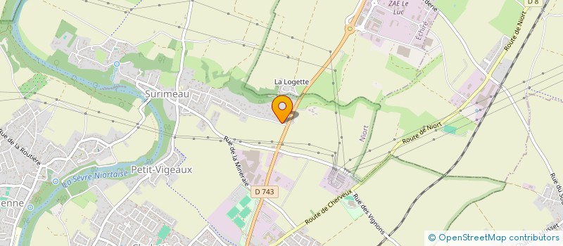 localisation de l'entreprise JE TE MHEU  NIORT