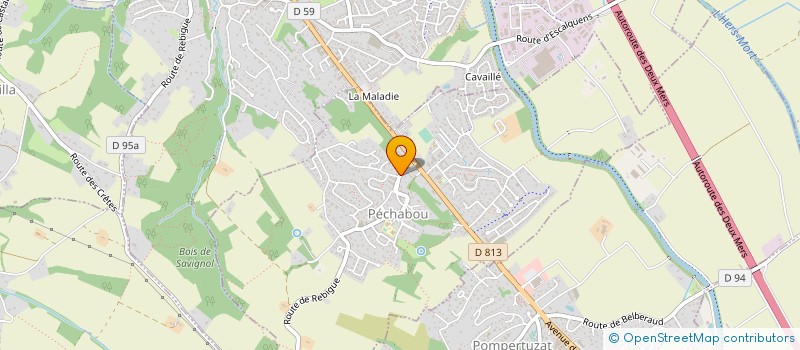 localisation de l'entreprise JE TE PRETE MA PLUME à PECHABOU