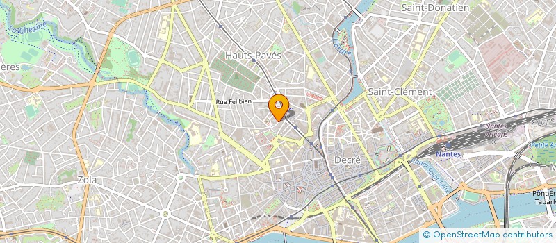 localisation de l'entreprise JE TECOUTE à NANTES