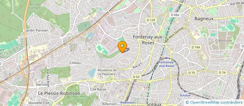 localisation de l'entreprise JE VEUX DU GOUT à FONTENAY-AUX-ROSES