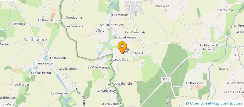 localisation de l'entreprise JE VIENS A VOUS  TREVERIEN