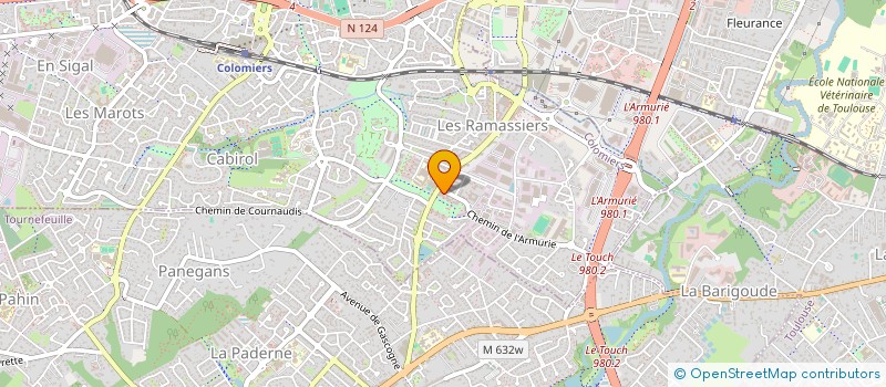 localisation de l'entreprise JE VIS EN ROSE à COLOMIERS