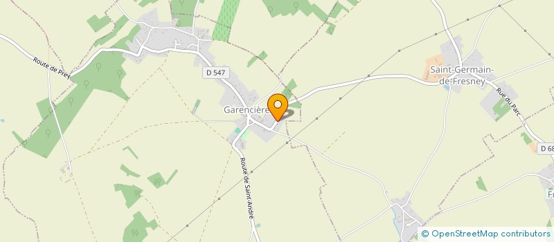 localisation de l'entreprise JE VOUS  LA BARONNIE