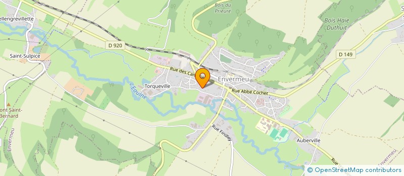 localisation de l'entreprise JE2C  ENVERMEU