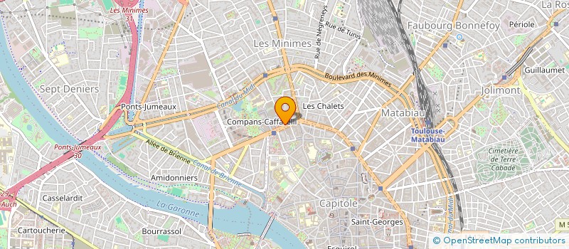 localisation de l'entreprise JE2DAM'  TOULOUSE