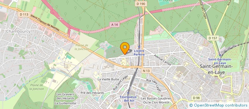 localisation de l'entreprise JE3A IMMOBILIER  SAINT-GERMAIN-EN-LAYE