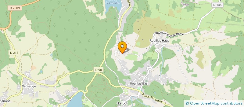 localisation de l'entreprise JEA-473  AYDAT