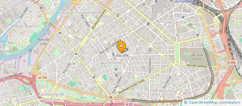 localisation de l'entreprise JEACOPELIE à LILLE