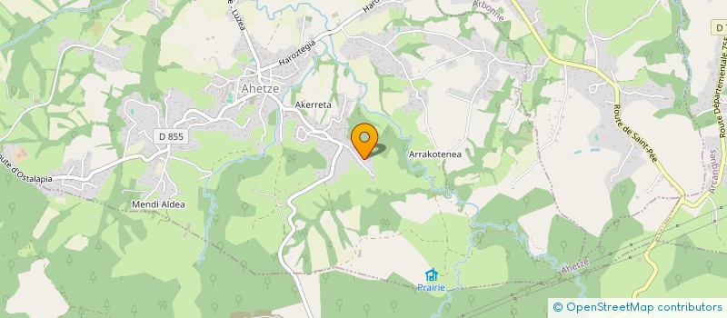 localisation de l'entreprise JEAELISSALDE  AHETZE