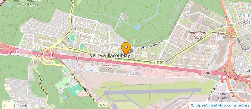 localisation de l'entreprise JEAGANJ  VELIZY-VILLACOUBLAY