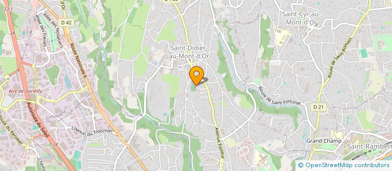 localisation de l'entreprise JEAGATHE  SAINT-DIDIER-AU-MONT-D'OR