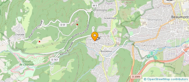 localisation de l'entreprise JEAGOIRE  CEYRAT