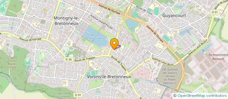 localisation de l'entreprise JEAJE  VOISINS-LE-BRETONNEUX