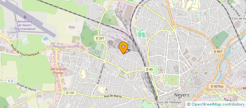 localisation de l'entreprise JEAJOVI à NEVERS