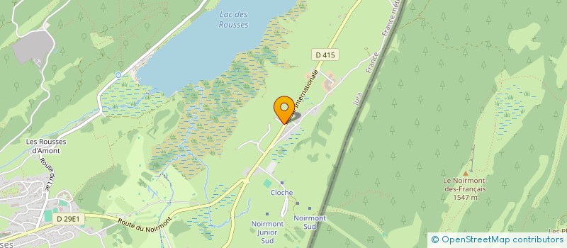 localisation de l'entreprise JEAKAFLO  LES ROUSSES