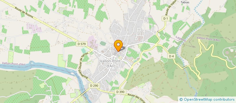 localisation de l'entreprise JEAKARBA à VALLON-PONT-D'ARC