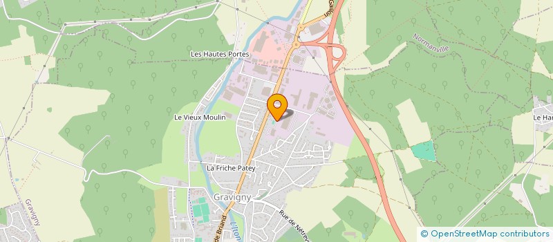 localisation de l'entreprise JEAL à GRAVIGNY