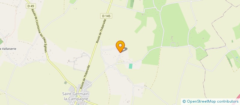 localisation de l'entreprise JEALOUZEN  SAINT-GERMAIN-LA-CAMPAGNE