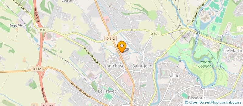 localisation de l'entreprise JEAMI  CASTRES