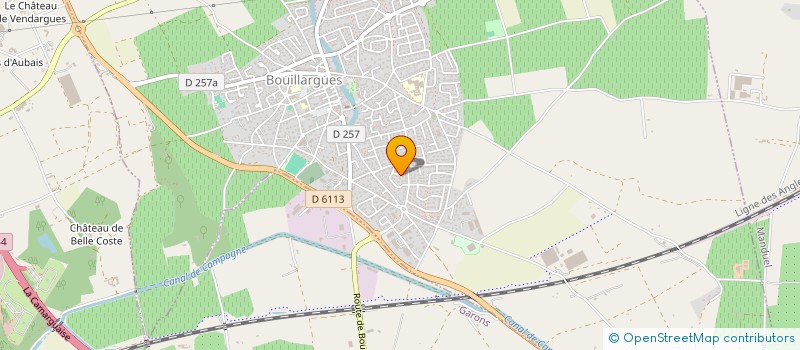 localisation de l'entreprise JEAMMET & CO  BOUILLARGUES