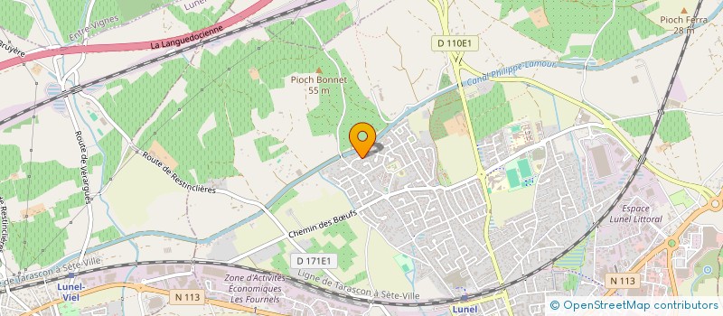 localisation de l'entreprise JEAN 3.16  LUNEL